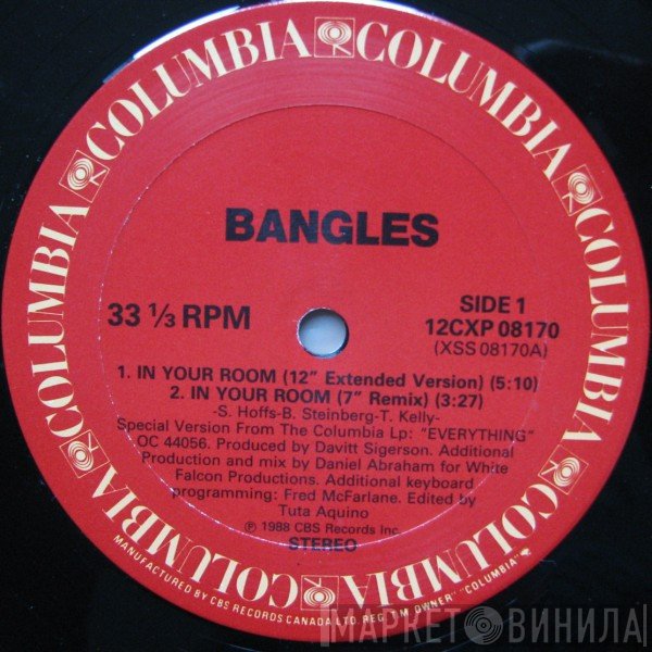 Bangles  - In Your Room