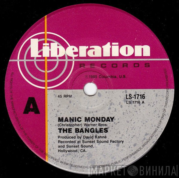 Bangles  - Manic Monday
