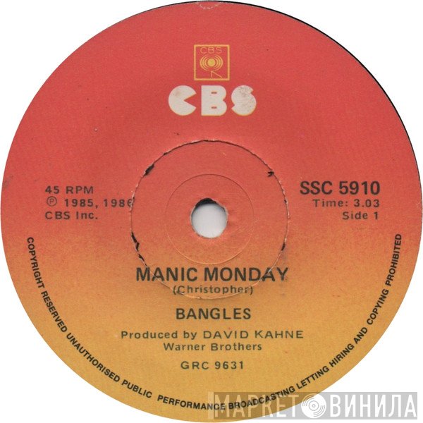 Bangles  - Manic Monday
