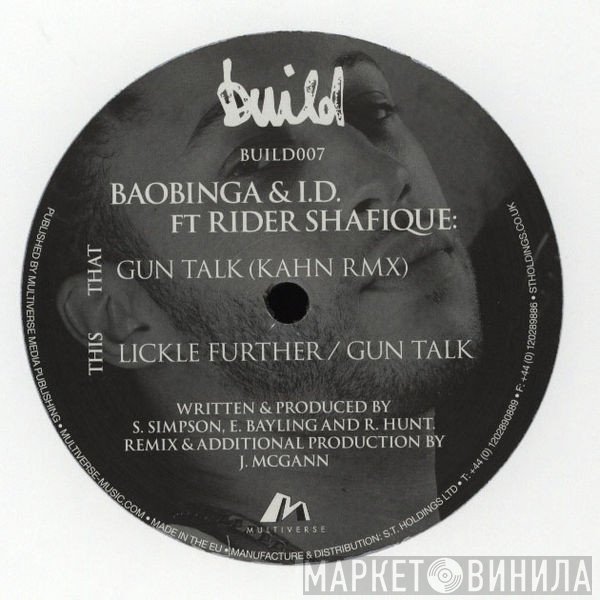 Baobinga & I.D. feat. Rider Shafique  - Gun Talk