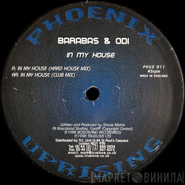 Barabas & OD1 - In My House