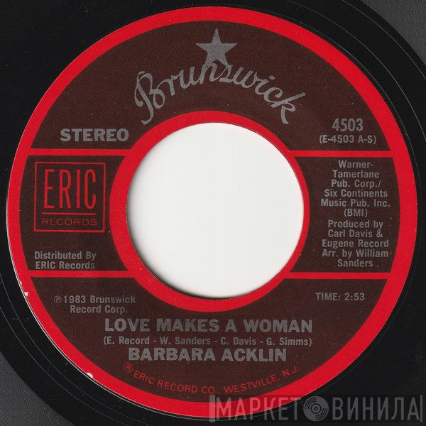 Barbara Acklin, Young Holt Unlimited - Love Makes A Woman / Soulful Strut