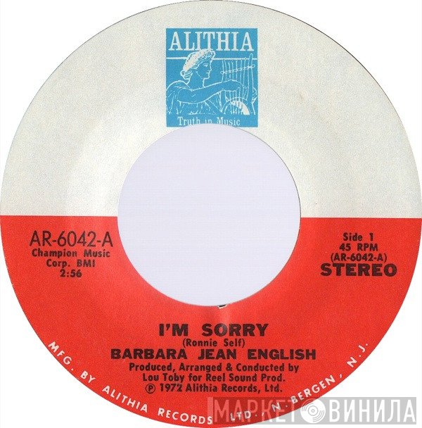 Barbara Jean English - I'm Sorry