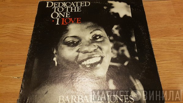 Barbara Jones - Dedicated To The One I Love