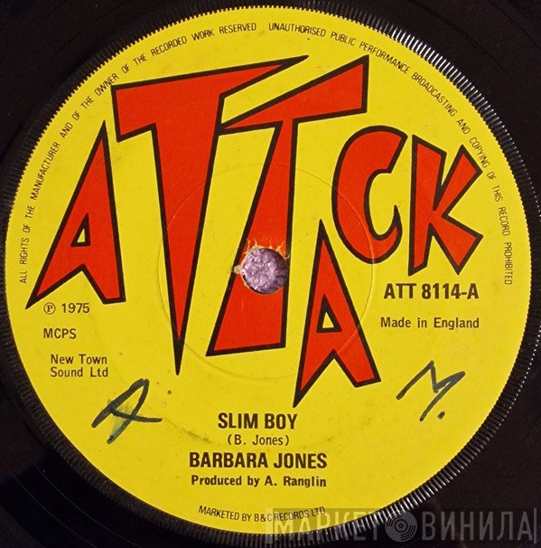 Barbara Jones - Slim Boy / Walk Through This World