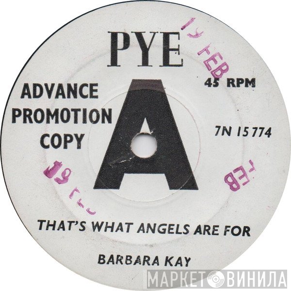 Barbara Kay - That's What Angels Are For