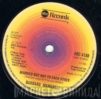 Barbara Mandrell - Married But Not To Each Other
