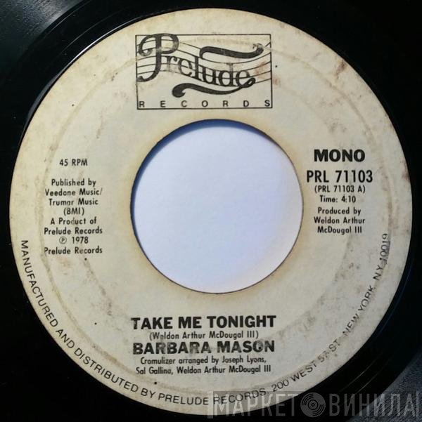 Barbara Mason - Take Me Tonight