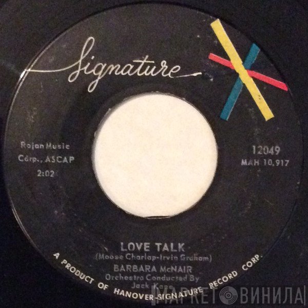 Barbara McNair - Love Talk / Kansas City