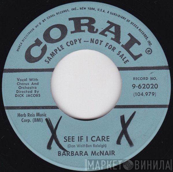 Barbara McNair - See If I Care