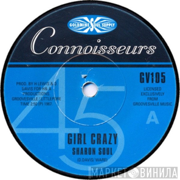 Barbara Mercer, Sharon Scott  - Girl Crazy / Happiness Is Here