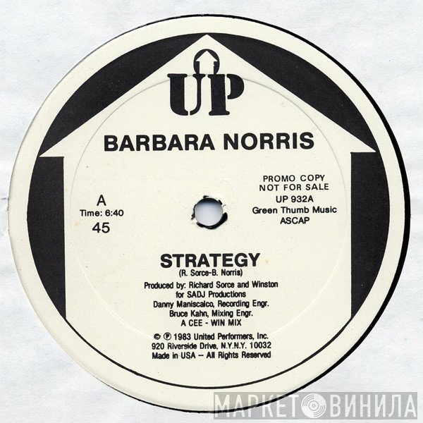 Barbara Norris - Strategy