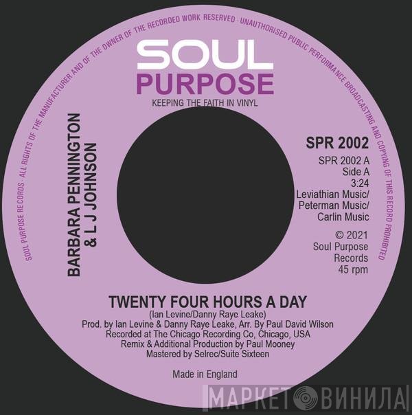Barbara Pennington, L.J. Johnson - Twenty Four Hours A Day