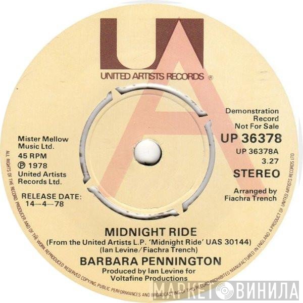 Barbara Pennington  - Midnight Ride