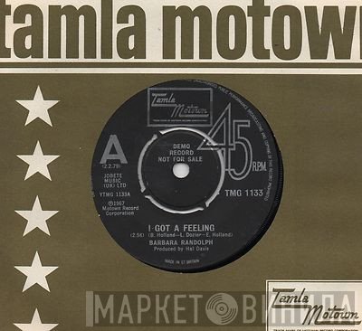 Barbara Randolph - I Got A Feeling / Can I Get A Witness / You Got Me Hurtin' All Over