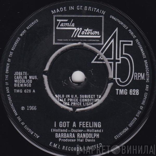 Barbara Randolph - I Got A Feeling