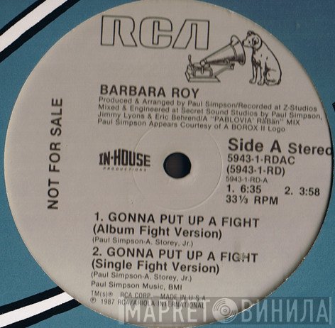 Barbara Roy - Gonna Put Up A Fight