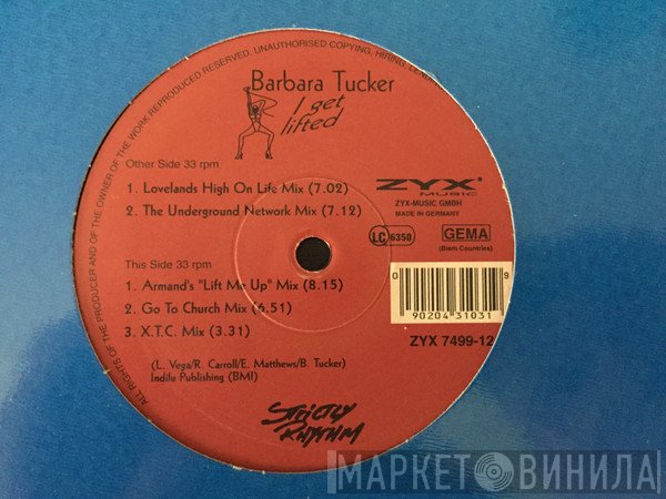 Barbara Tucker - I Get Lifted