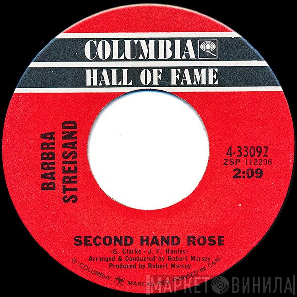 Barbra Streisand  - Second Hand Rose / People