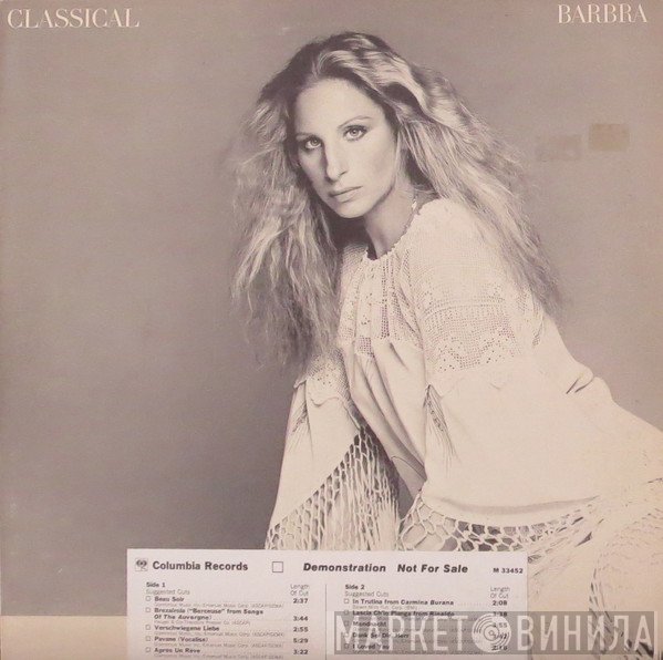 Barbra Streisand  - Classical ... Barbra