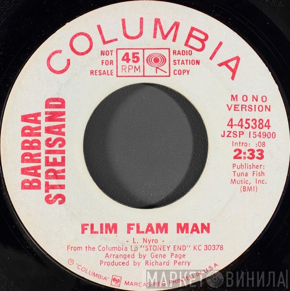 Barbra Streisand  - Flim Flam Man