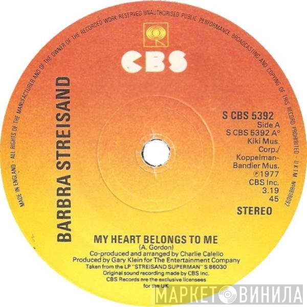 Barbra Streisand - My Heart Belongs To Me