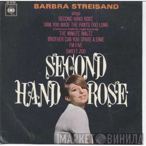 Barbra Streisand  - Second Hand Rose
