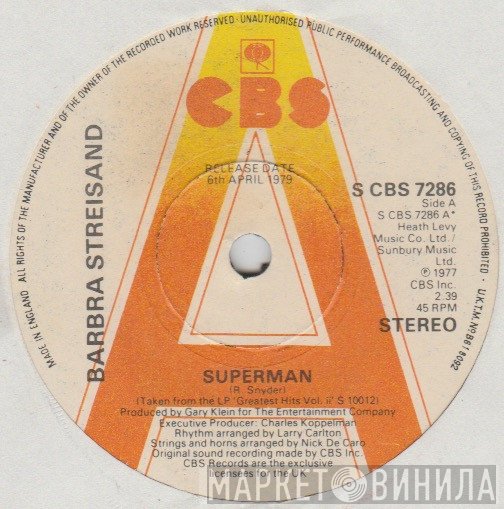Barbra Streisand - Superman