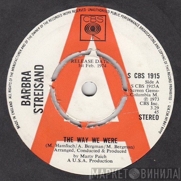Barbra Streisand - The Way We Were
