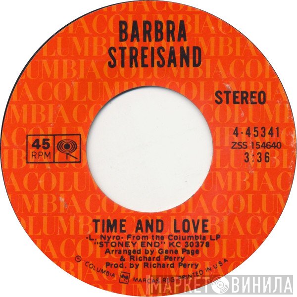 Barbra Streisand  - Time And Love