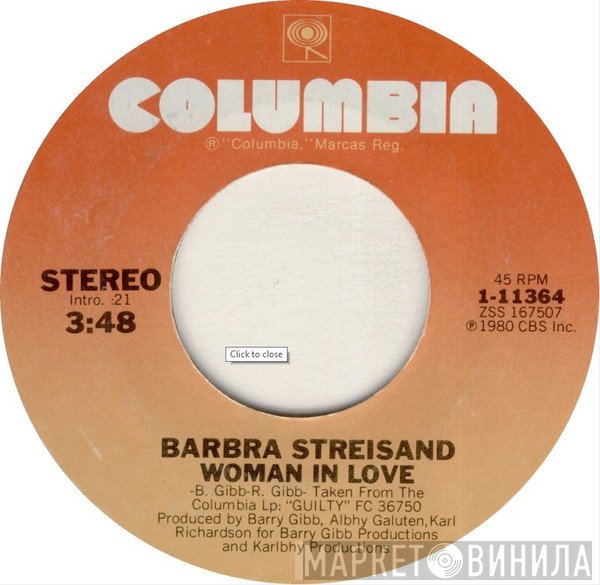 Barbra Streisand  - Woman In Love