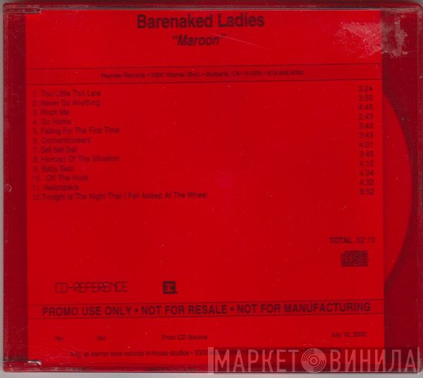 Barenaked Ladies  - Maroon