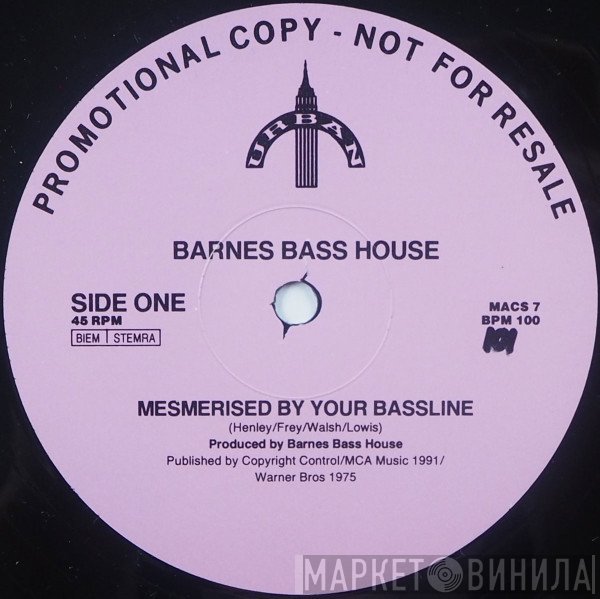 Barnes Bass House - Mesmerised By Your Bassline