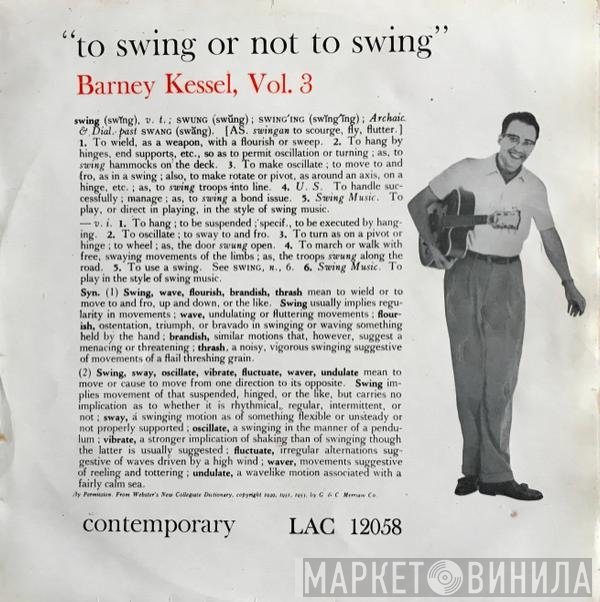 Barney Kessel - Vol. 3, To Swing Or Not To Swing