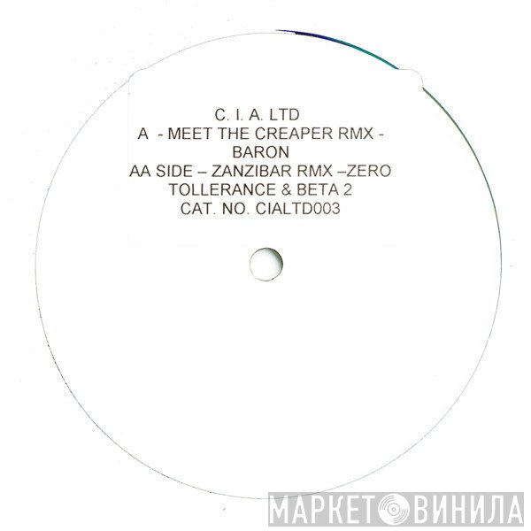 Baron, Total Science - Meet The Creeper / Zanzibar (Remixes)