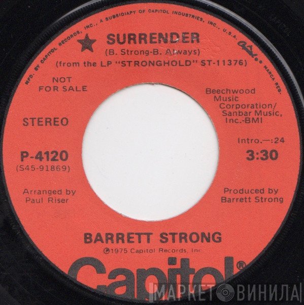 Barrett Strong  - Surrender