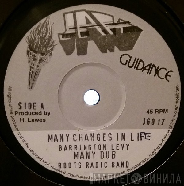 Barrington Levy / The Roots Radics  - Many Changes In Life / Many Changes In Life (Dub)