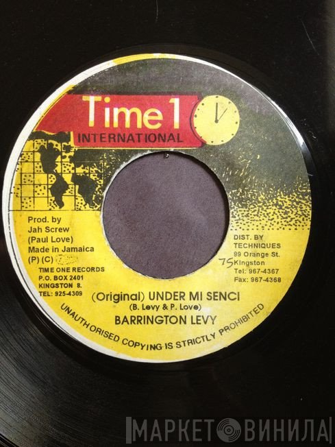 Barrington Levy, Jah Screw - (Original) Under Mi Senci / Dub Version