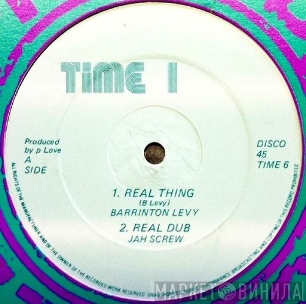 Barrington Levy, Jah Screw - Real Thing / Real Dub