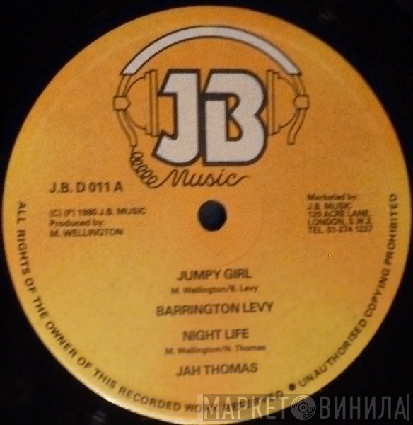 Barrington Levy, Jah Thomas  - Jumpy Girl / Night Life