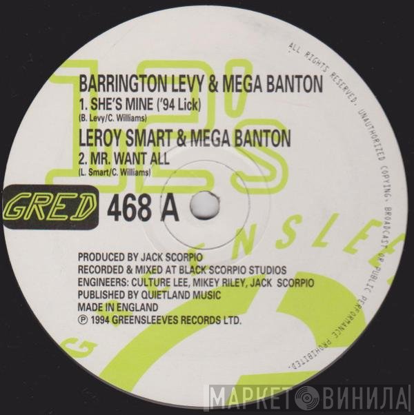Barrington Levy / Mega Banton & Leroy Smart  - She's Mine