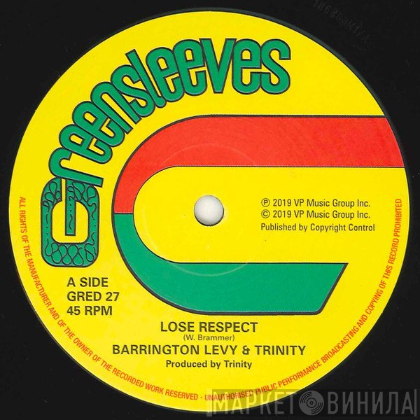 Barrington Levy, Trinity , Roman Stewart - Lose Respect / Since You're Gone