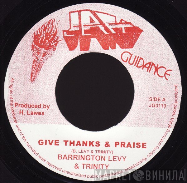Barrington Levy & Trinity   - Give Thanks & Praise