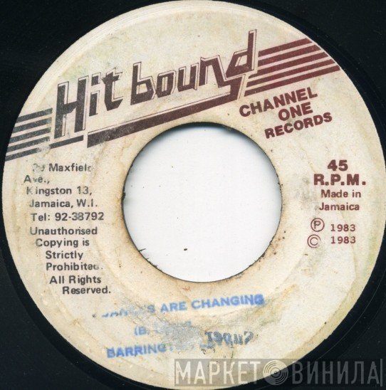 Barrington Levy - Dances Are Changing