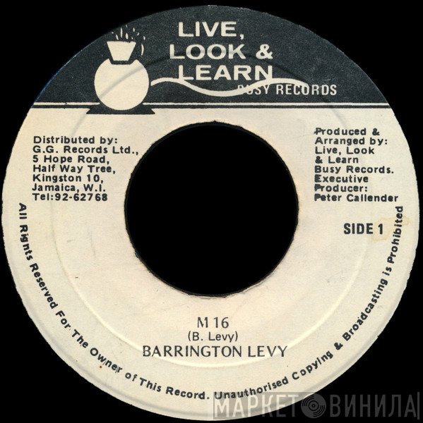 Barrington Levy - M 16