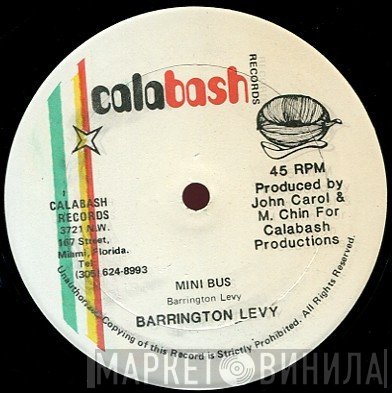 Barrington Levy  - Mini Bus