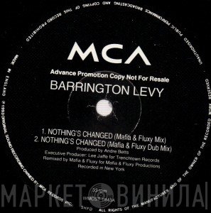 Barrington Levy  - Nothin's Changed