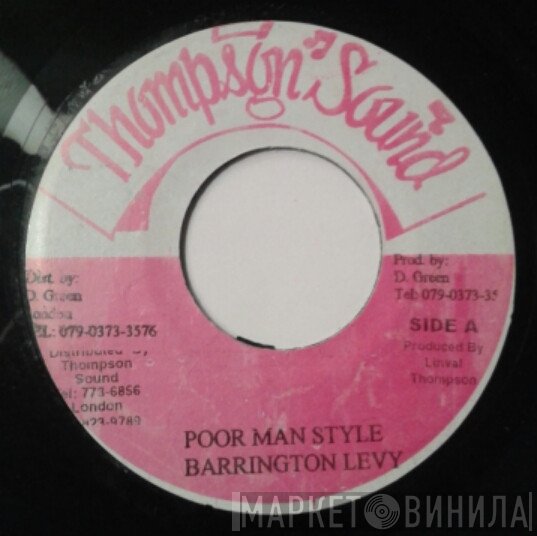 Barrington Levy  - Poor Man Style