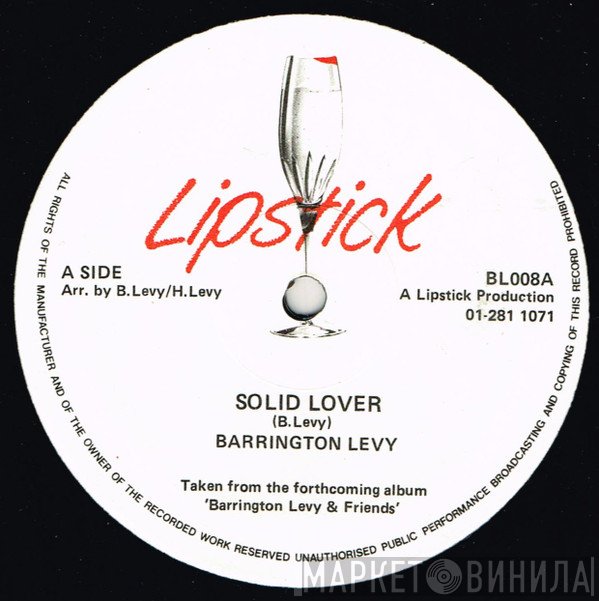 Barrington Levy - Solid Lover