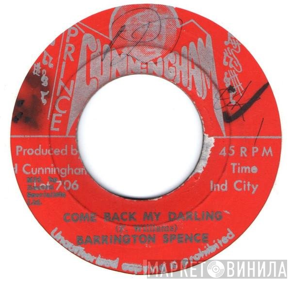 Barrington Spence, Snapping All Stars - Come Back My Darling / Natty Congo Dub